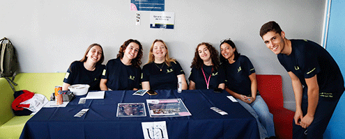 L'association Ma Yonnaise, épicerie solidaire, aux portes ouvertes de l'IUT de La Roche-sur-Yon